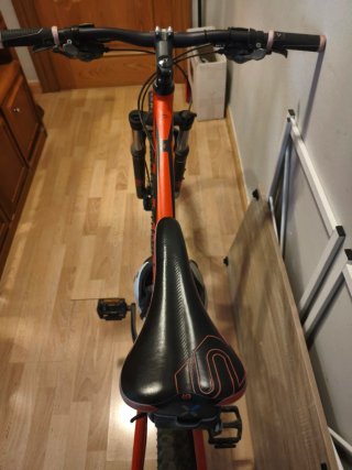 Bici CUBE AIM DISC 29 Roja