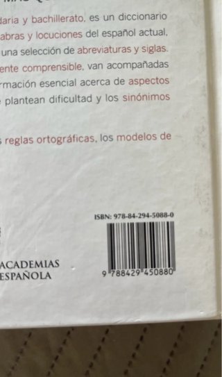 Diccionario del Estudiante RAE - Tapa Dura