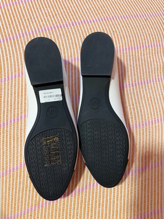 Bailarinas Michael Kors Blancas y Negras