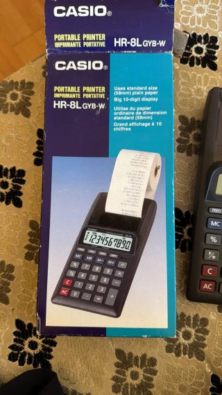Calculadora Impresora Casio HR-8L