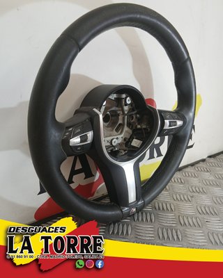 Volante BMW Serie 3 F-30 pack M sin levas.