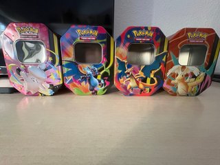 Latas Pokémon TCG (Trading Card Game)