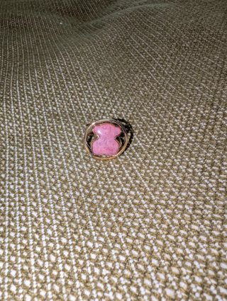 Anillo Tous Oso Rosa