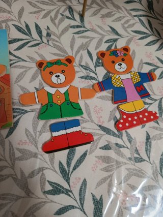 Puzles de Ositos para Vestir