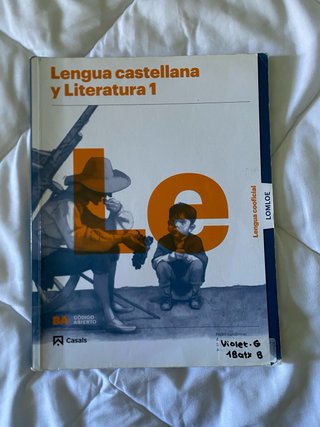 Lengua castellana y Literatura 1 BA Lengua coof...