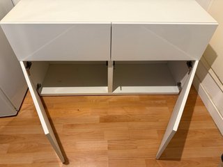 Mueble auxiliar IKEA MALM blanco mate