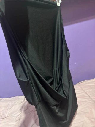 Vestido negro corto