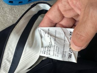 Abito Sartoriale Uomo Nardelli Cotone Blu Taglia 5