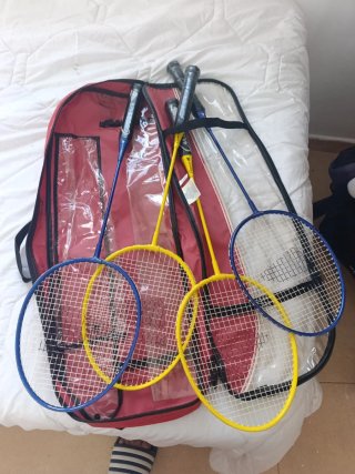 Set de raquetas de bádminton