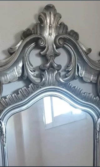 Espejo Barroco Plata