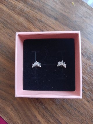 Pendientes de plata con circonitas