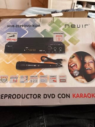 Reproductor DVD Nevir NVR-2329DVD-KUM con Karaoke