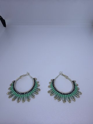 Pendientes Miyuki Hechos a Mano
