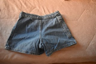 Falda short vaquera