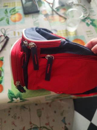 Marsupio CGIL nero e rosso