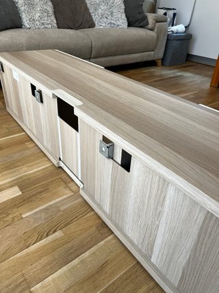 Mueble TV BESTÅ IKEA 180 cm + 2 puertas
