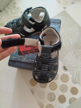 Sandalias niño Bubble kids azul talla 21