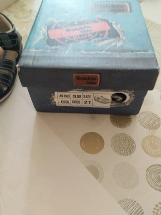 Sandalias niño Bubble kids azul talla 21