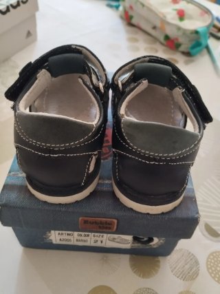 Sandalias niño Bubble kids azul talla 21