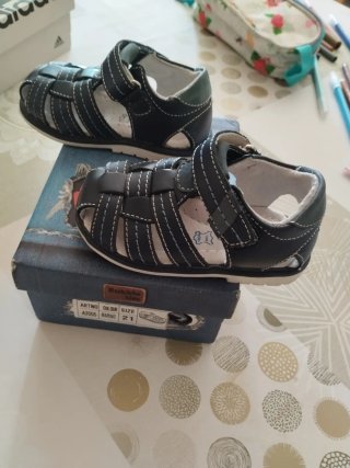Sandalias niño Bubble kids azul talla 21
