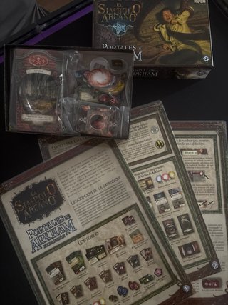 El Símbolo Arcano Juego de Mesa+Exp. Completo
