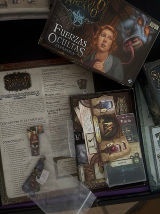 El Símbolo Arcano Juego de Mesa+Exp. Completo