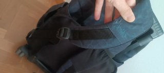 Mochila Totto con ruedas y asa metálica