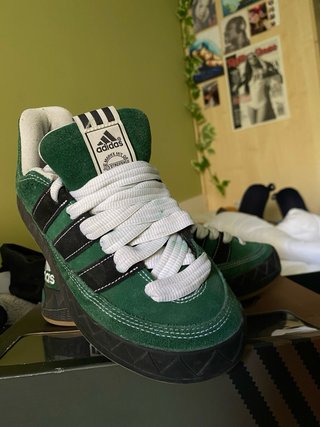 Zapatillas Adidas Verdes y Negras