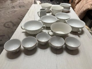 Juego de cuencos de porcelana