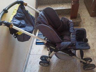 Cochecito de bebé 3 piezas