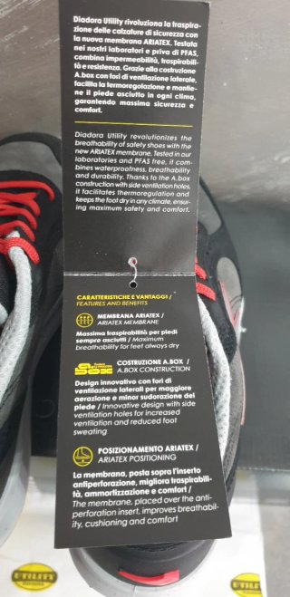 Scarpe da lavoro antinfortunistiche Diadora AboX42