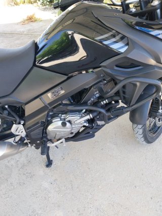 Suzuki V-Strom 650 XT Negra.