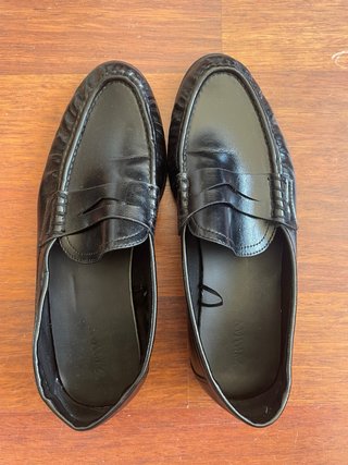 Mocasines negros de vestir