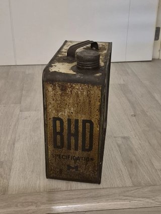 Lata de aceite antigua Berliet