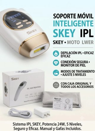 Depiladora Láser IPL SKEY (Nueva)