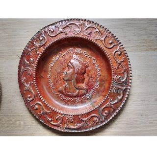 2 Platos de cobre Decorativos Vintage