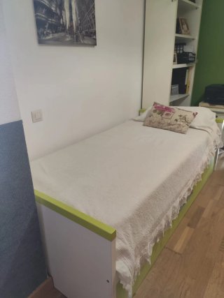 Cama nido juvenil 90cm con cama extraíble