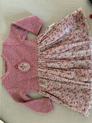Lotto 4 capi eleganti bimba 9/12 mesi
