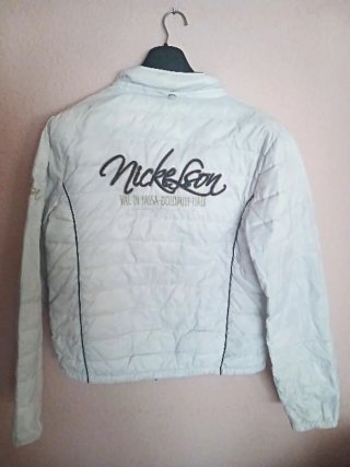 Abrigo acolchado Nickelsson blanco