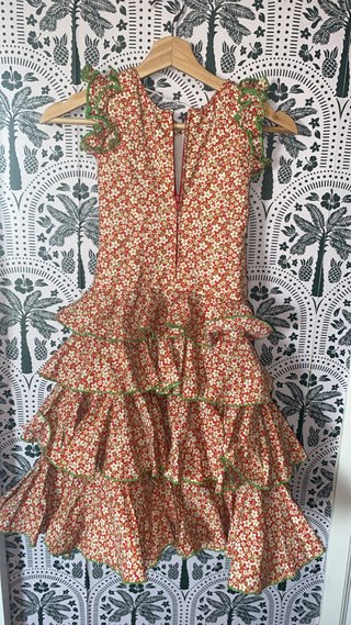 Traje Flamenca Niña talla 6/ 8 años