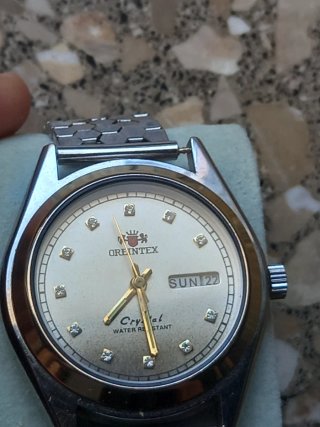 Reloj Oreintex Crystal Día/Fecha Vintage