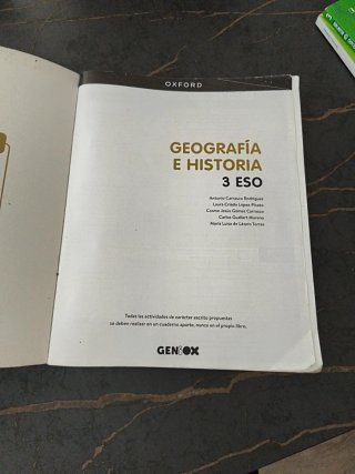Geografía e Historia 3º ESO. Libro del estudian...