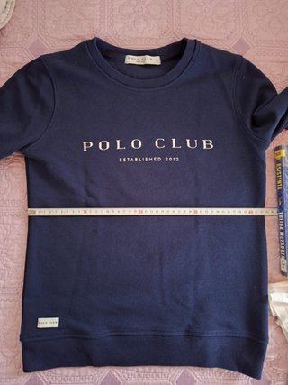 Sudadera Polo Club Azul