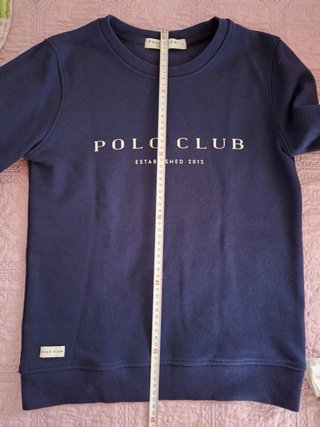 Sudadera Polo Club Azul