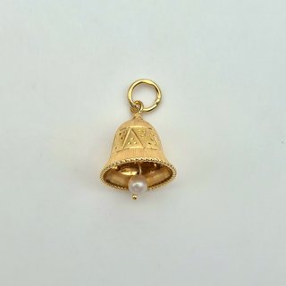Colgante de Oro 18K, Campana, 1,16gr, 1,5cm
