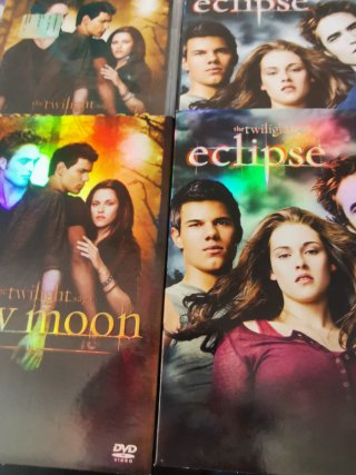 Lotto DVD Twilight Saga: New Moon & Eclipse