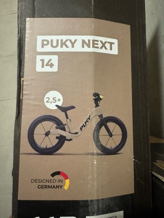 Bicicleta infantil de equilibrio Puky Next 14”