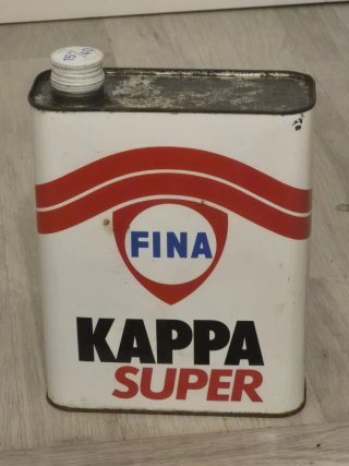 Lata Aceite Antigua FINA Kappa Super