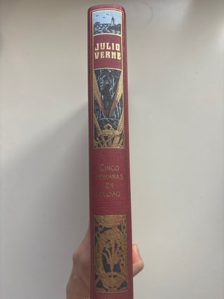 Libro Cinco semanas en globo,de Julio Verne
