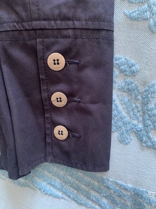 Casaco Armani Jeans azul de algodão